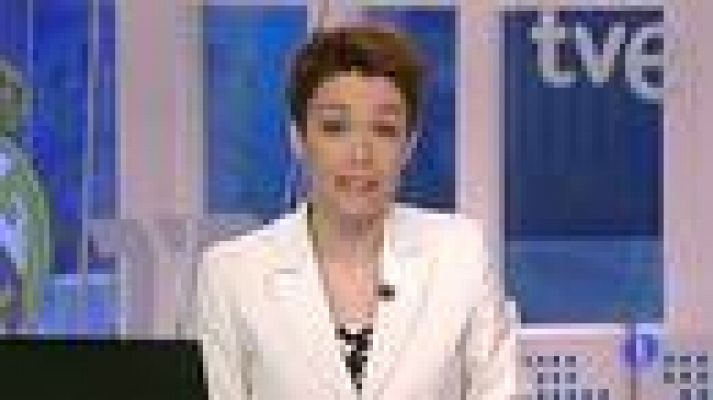 Telediario 1 - Fiesta tranquila en Cibeles