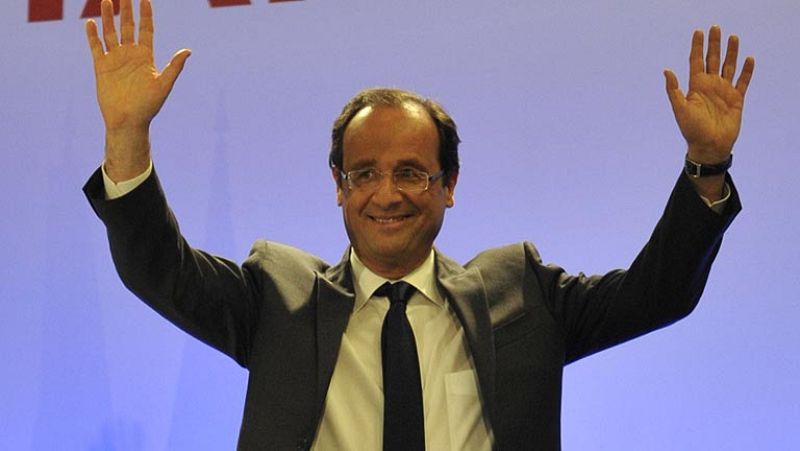 Hollande y Sarkozy disputarán la segunda vuelta en Francia