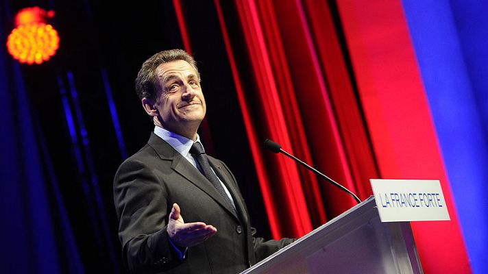 Telediario 1 - Hollande gana a Sarkozy y ambos pasan a la segunda vuelta