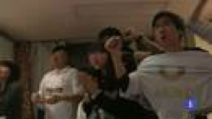 Telediario 1 - El Barça-Madrid, desde Pekín