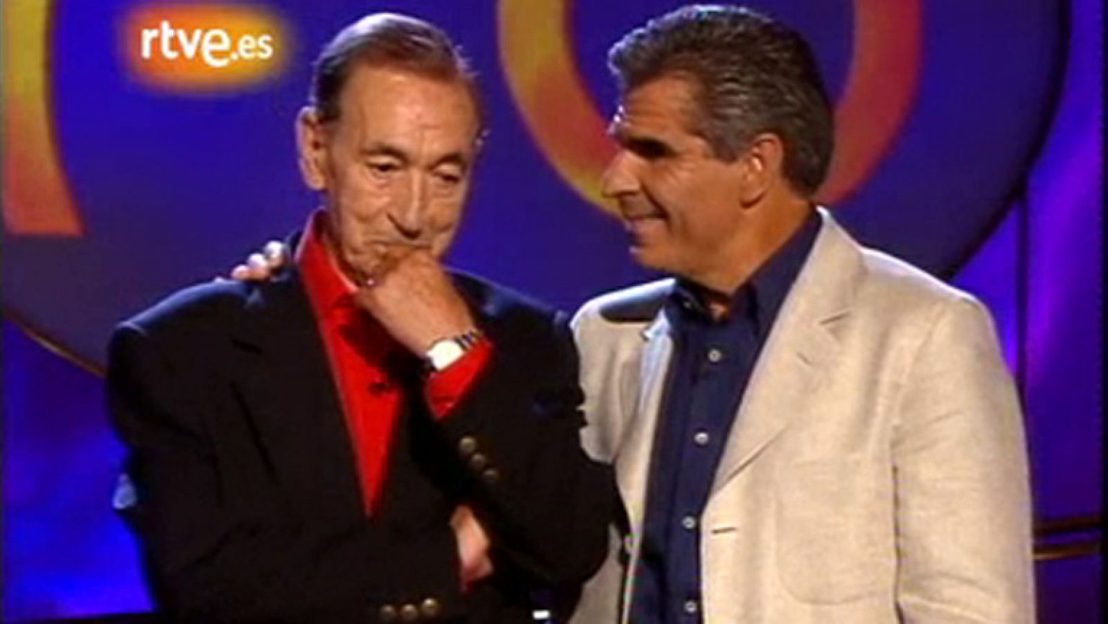 Gila se emociona en su homenaje en TVE (1999)