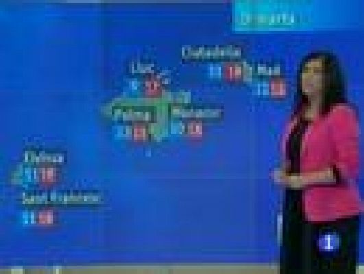 Informatiu Balear - El temps a les Illes Balears - 2304/12