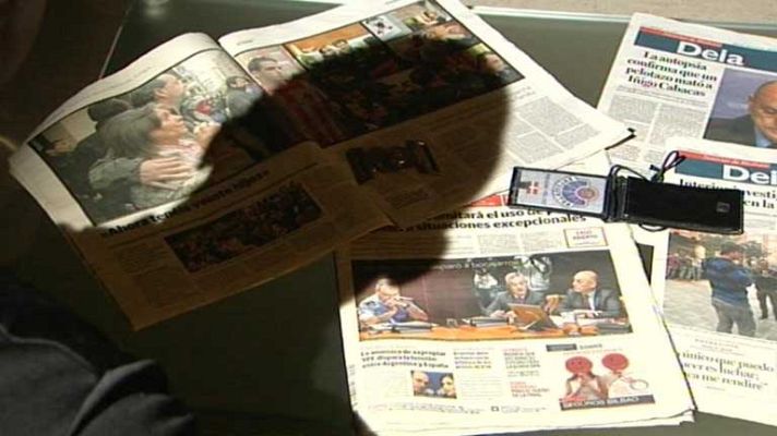 Telediario 1 - Se investiga la muerte de Cabacas