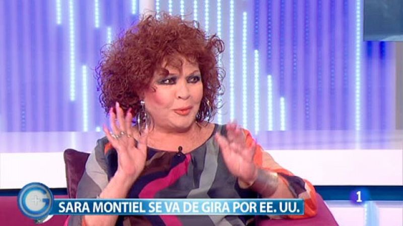 Más Gente - Sara Montiel anuncia que se va de gira por Estados Unidos