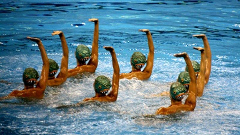 La sincronizada española destaca en el preolímpico 