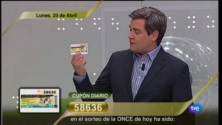 Sorteo ONCE - 23/04/12