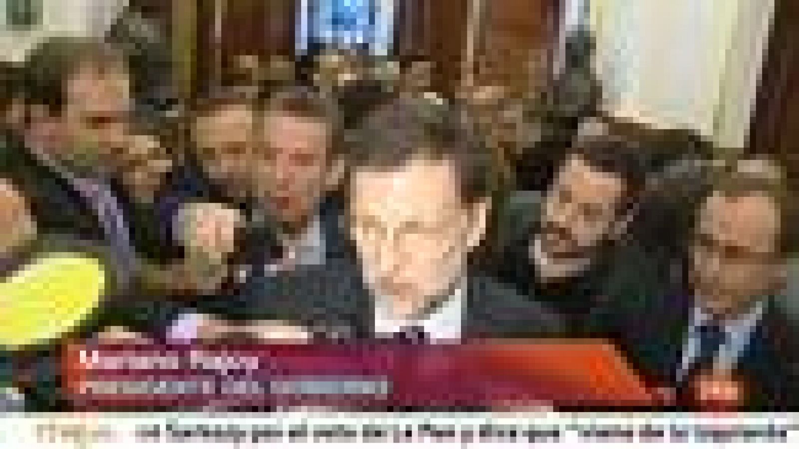 Informativo 24h: A Rajoy no le sorprende la recesión porque la situación es muy difícil | RTVE Play