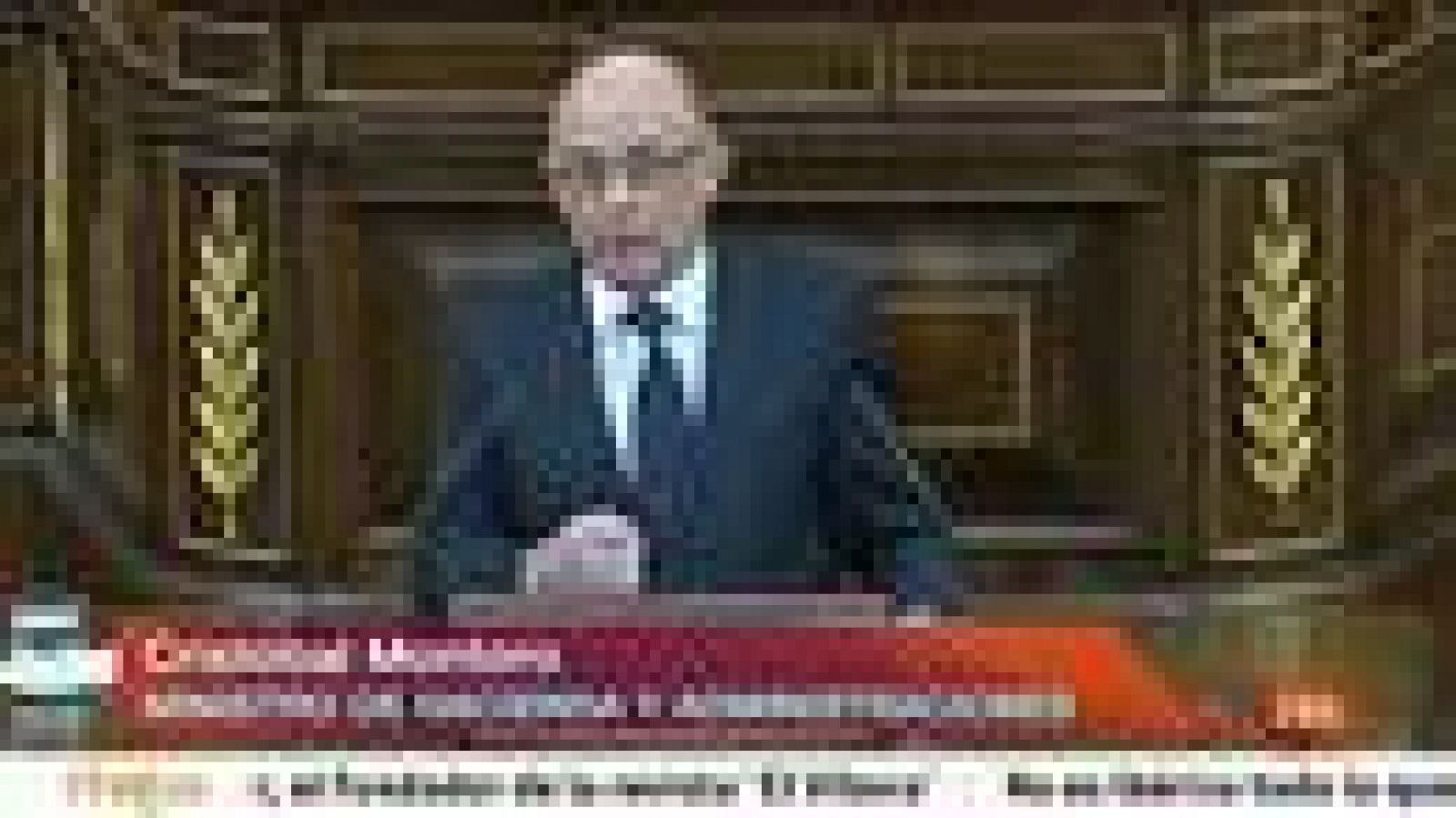 Informativo 24h: Los partidos de la oposición critican los Presupuestos del Estado defendidos por Montoro | RTVE Play