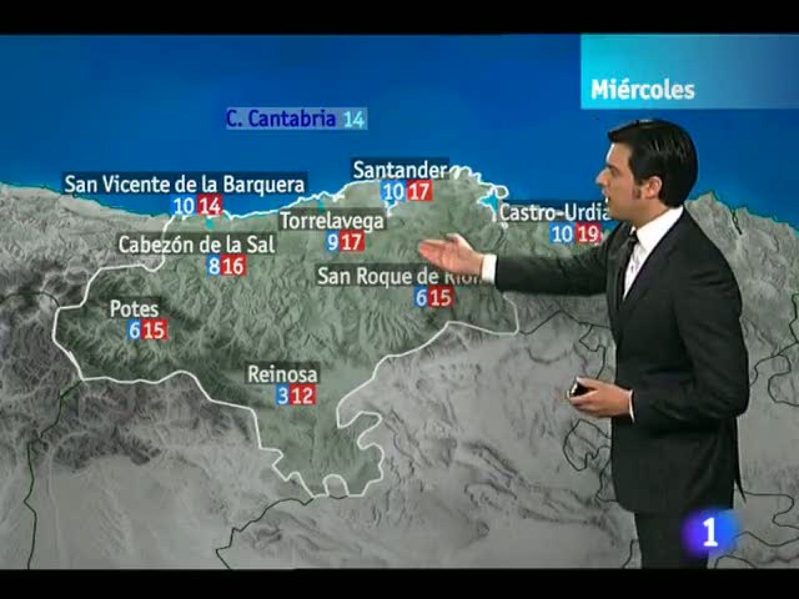 TeleCantabria: El tiempo en Cantabria - 24/04/12 | RTVE Play