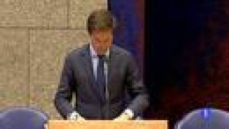 Holanda celebra un debate decisivo en el Parlamento