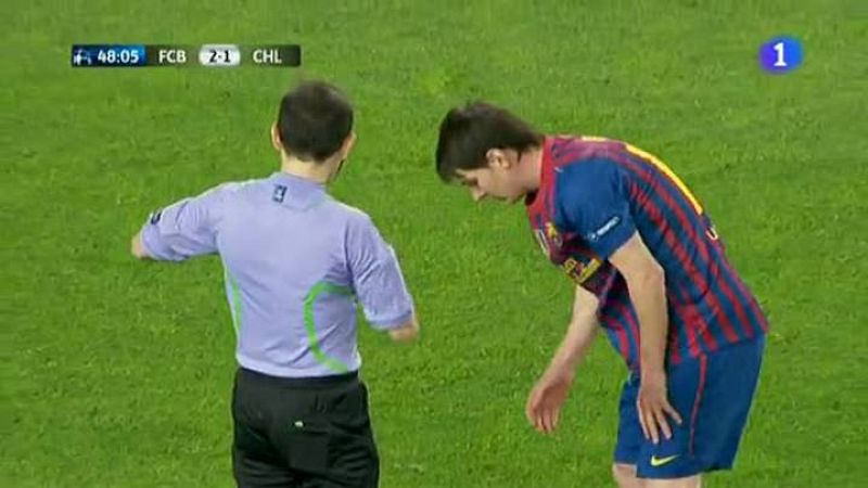  Messi falla un penalti decisivo