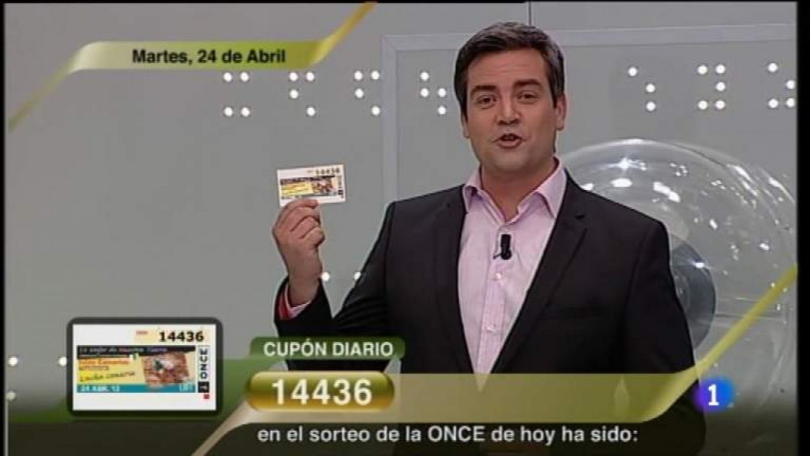 Sorteos ONCE: Sorteo ONCE - 24/04/12 | RTVE Play