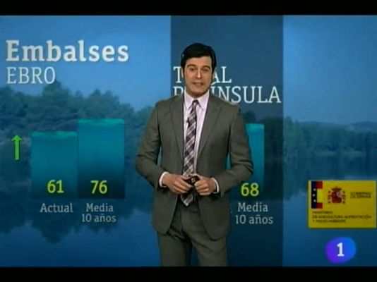 El Tiempo en la Comunidad de Navarra - 25/04/12