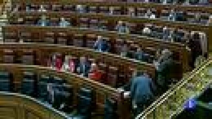 Telediario 1 - Debate en el Congreso