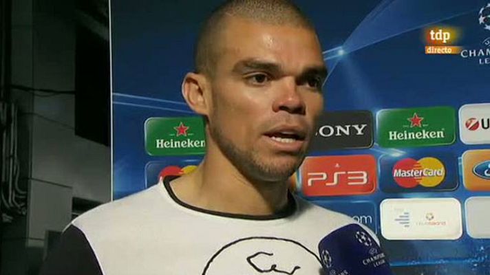 Champions League - Pepe: "La suerte estuvo del lado del Bayern"