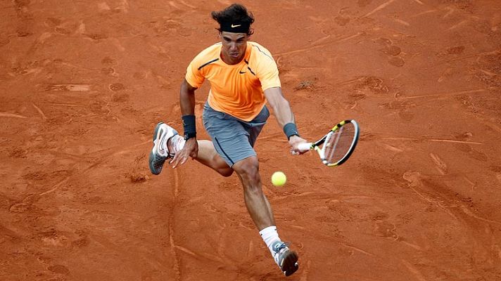 Telediario 1 - Nadal acaba con García López y ahora tendrá al colombiano Farah