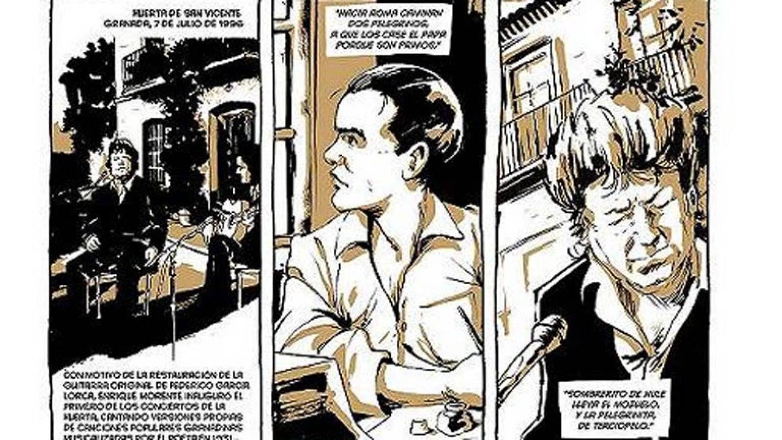 Diez dibujantes de primer nivel están realizando un cómic sobre la evolución del flamenco 