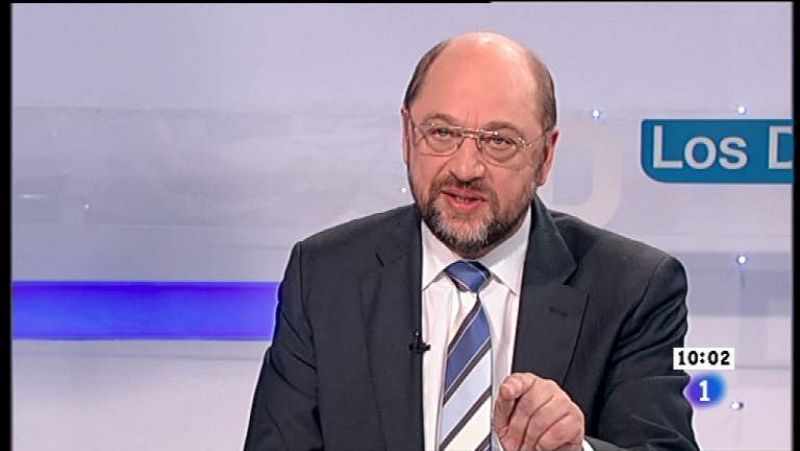Los desayunos de TVE - Martín Schulz, presidente del Parlamento europeo - Ver ahora