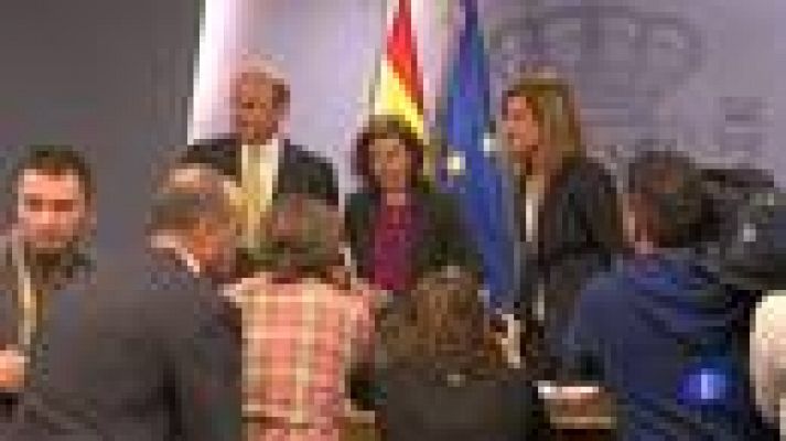 Telediario 1 - Salida de la crisis en 2013