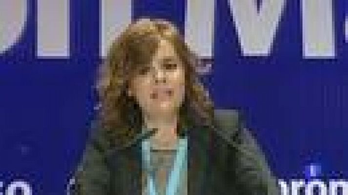 Telediario 1 - Sáenz critica la herencia del PSOE