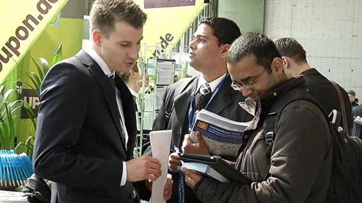 Telediario 1 - Empleo en Alemania