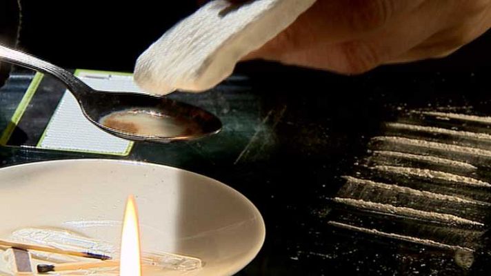 Telediario 1 - Desciende el consumo de cocaína