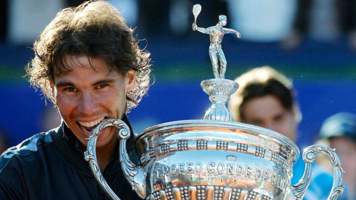 Telediario 1 - Nadal se corona por séptima vez en el Godó