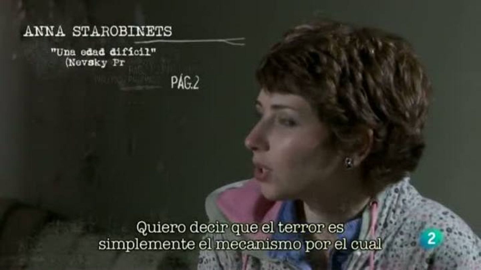 Página 2 - Entrevista: Anna Starobinets