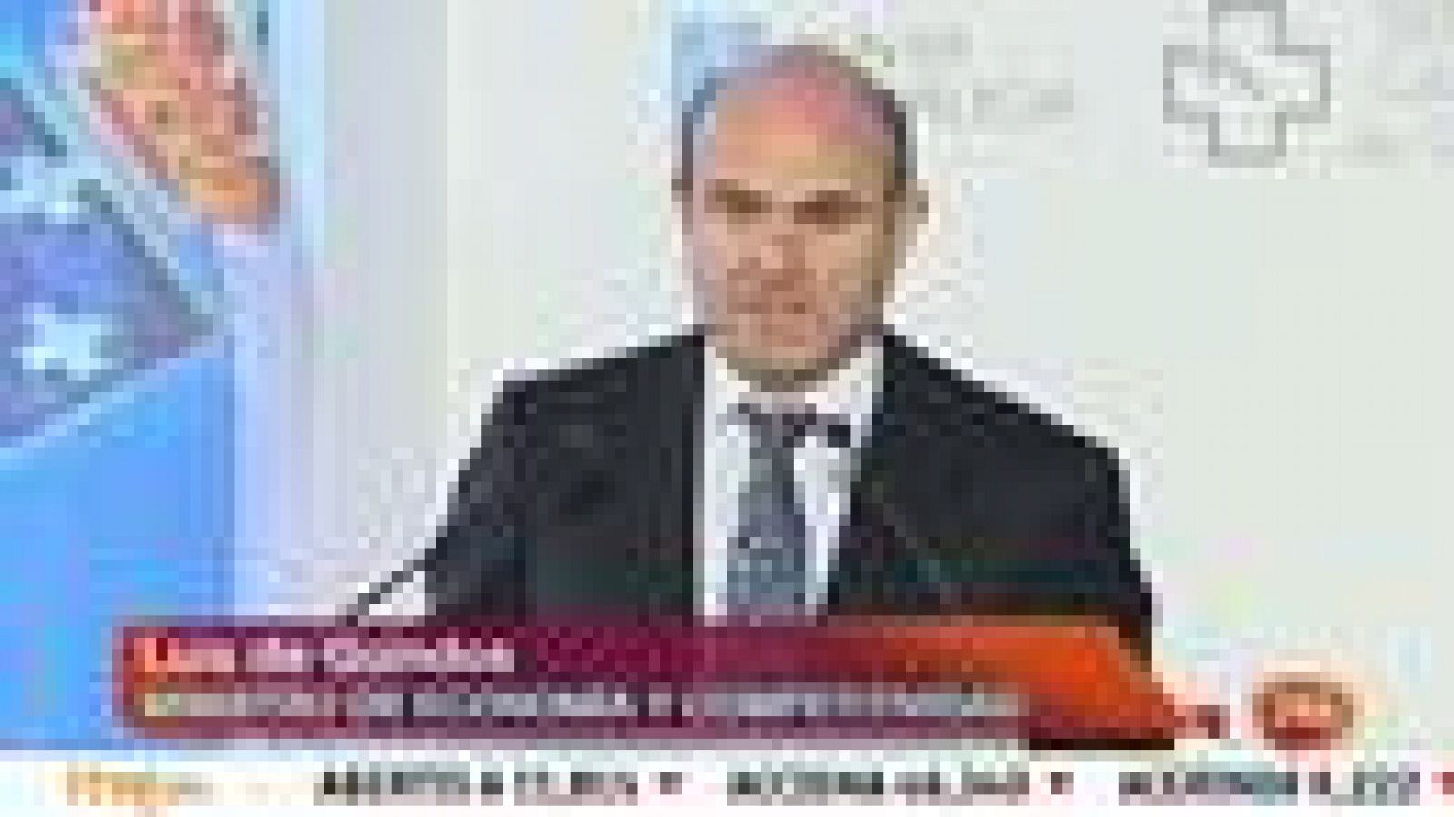 De Guindos: El Gobierno está tomando las decisiones para modificar el rumbo