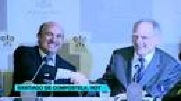 Telediario 1 - Austeridad y crecimiento