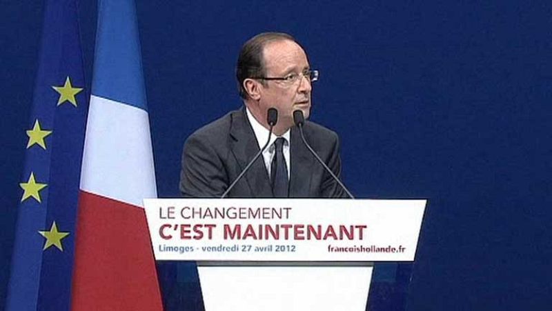 Sarkozy recorta la distancia al socialista Hollande