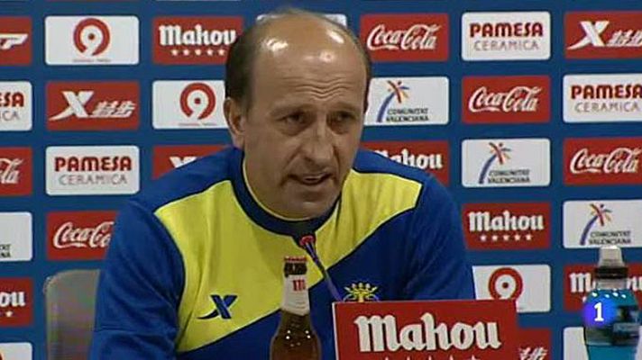 Telediario 1 - Lotina y Clemente defienden a sus clubes ante la polémica de los amaños