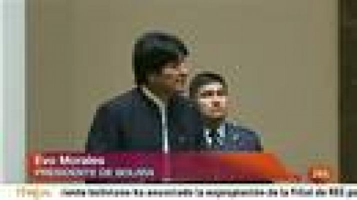 Evo Morales expropia