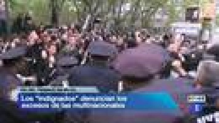 Telediario 1 - Los indignados de EE.UU. vuelven a las calles el Primero de Mayo