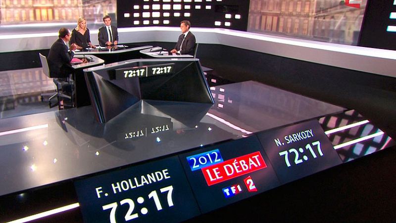España protagoniza el debate entre Sarkozy y Hollande
