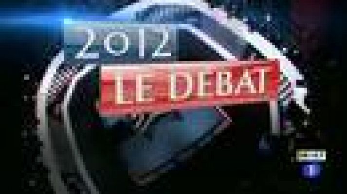 Debate entre Sarkozy y Hollande