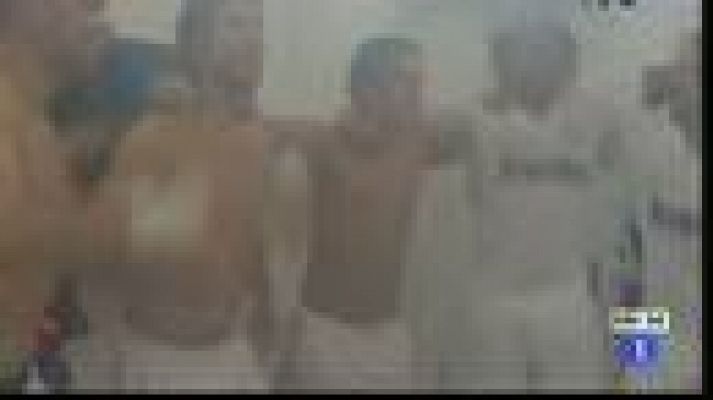  - Celebración por todo lo alto en el vestuario madridista