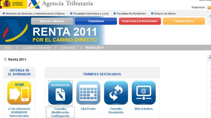 Informativo 24h - Arranca una campaña de la Renta con un 1,8% menos de contribuyentes con derecho a devolución