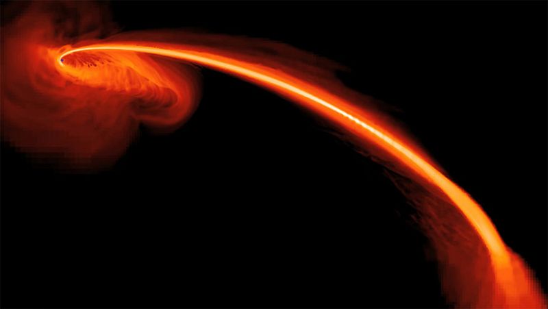 La NASA ha captado la imagen "más directa" de un agujero supermasivo engullendo a una estrella que vagaba demasiado cerca. Los expertos han explicado que gracias a esta imagen se podrá ayudar a identificar los restos estelares que resultan de estos
