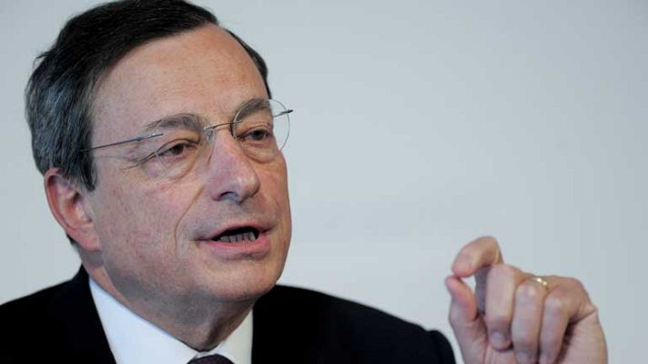 Telediario 1 - Draghi elogia las reformas