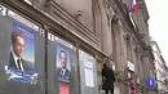 Telediario 1 - Campaña electoral en Francia