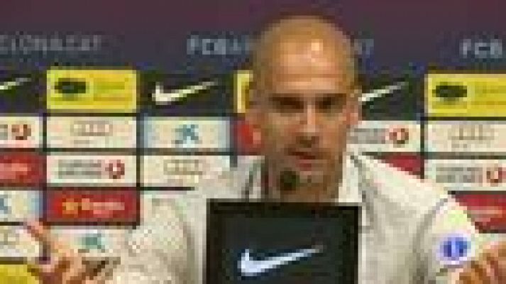 Telediario 1 - Guardiola: "No he querido ser ejemplo de nada"