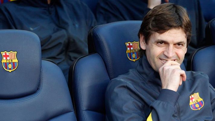 Telediario 1 - Tito Vilanova ya sabe marcar a Mourinho