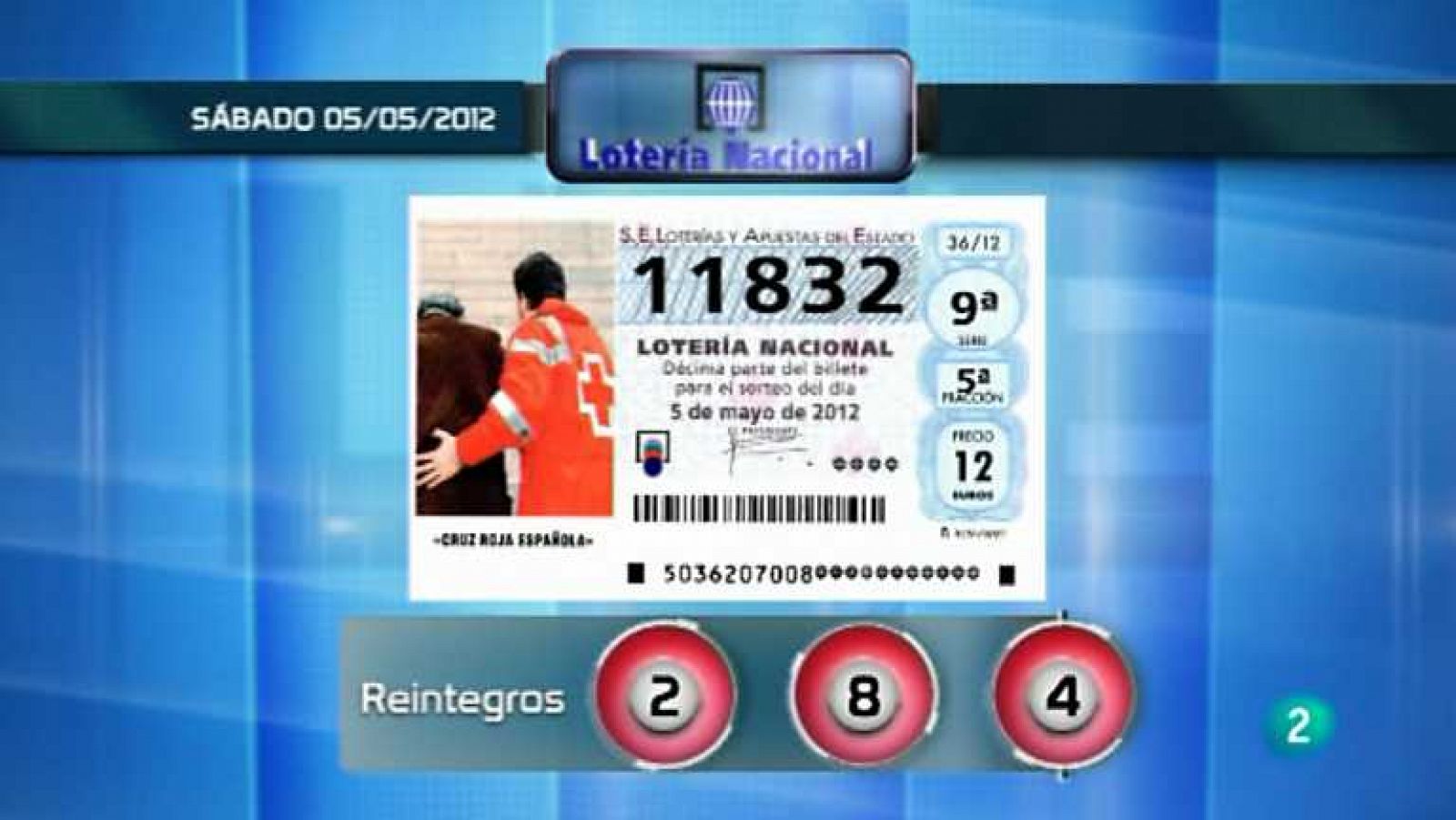 Loterías: Lotería diaria - 05/05/12 | RTVE Play