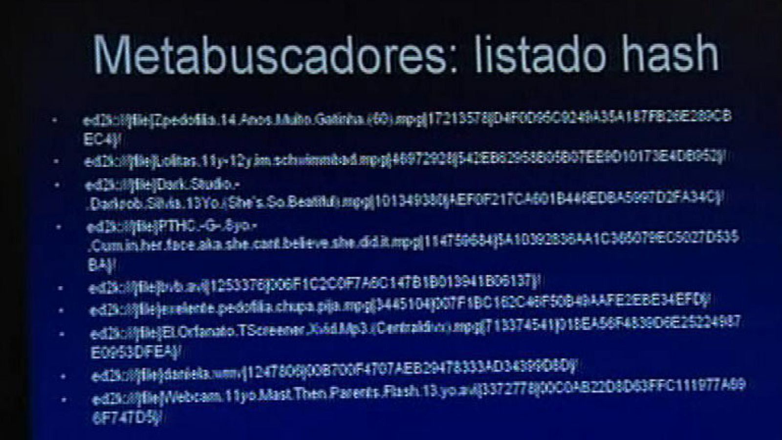 Un nuevo software facilita la búsqueda de personas con posesión de pornografía infantil