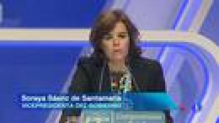 Telediario 1 - El PP pide unidad