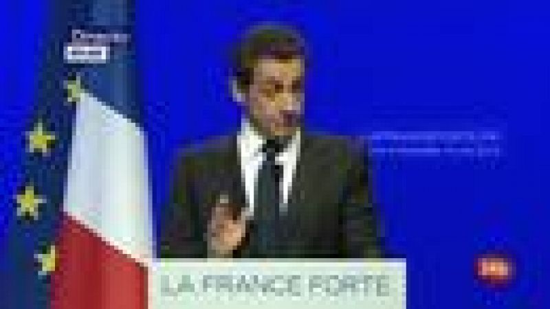  Sarkozy admite la derrota y desea "suerte" a Hollande