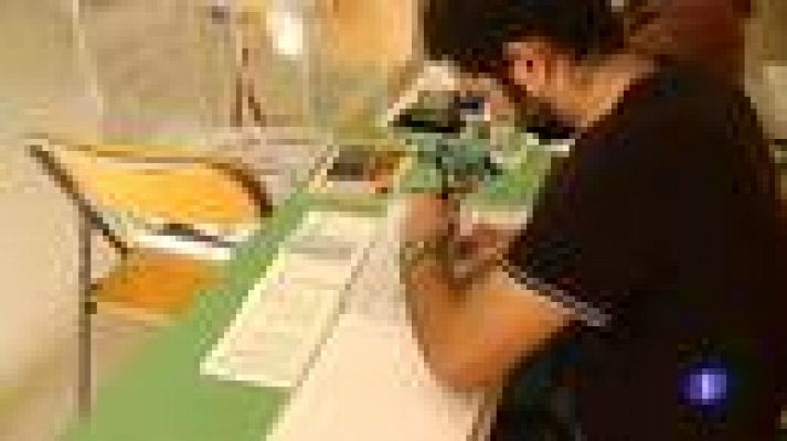 Telediario 1 - Fin del bipartidismo griego