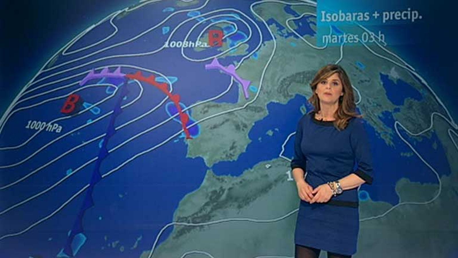 La semana empieza con lluvias en el norte y  aumento de las temperaturas en toda España