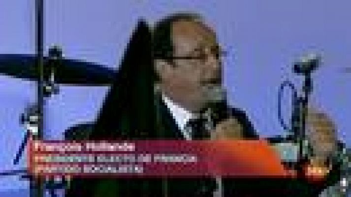 Informativo 24h - Hollande se autoproclama "presidente de la juventud de Francia"